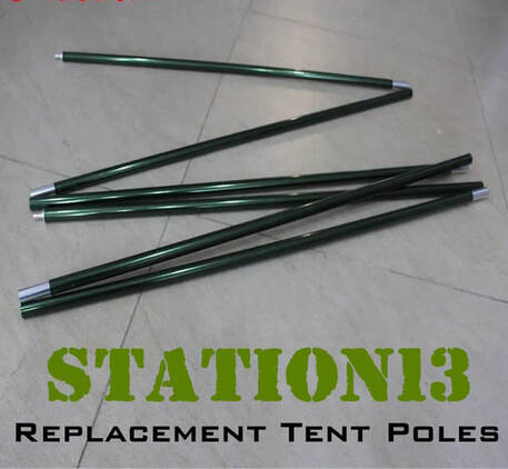 Replacement 7001-T6 Alloy Tent Poles