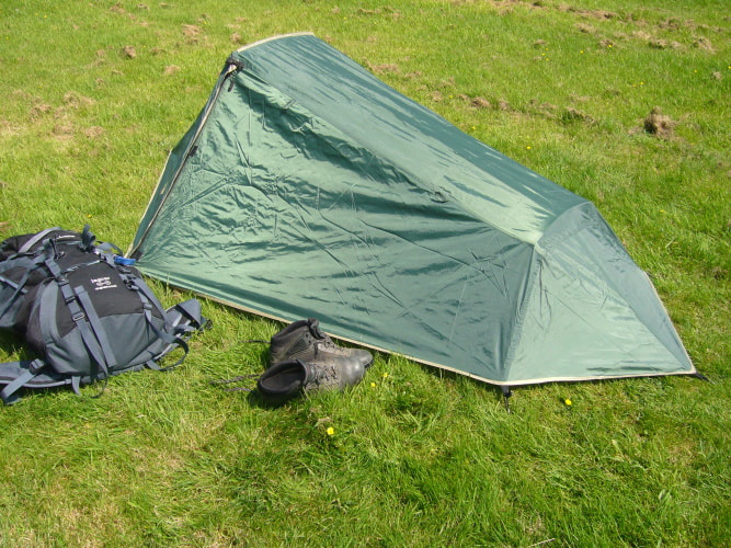 Gelert Solo lightweight backpacking tent