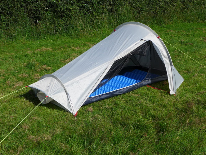 1 Person Tent Footprint Lightweight Camping 210cm x 90cm HH 5000mm 160 grams 