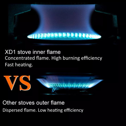 XD-1 Stove Flame